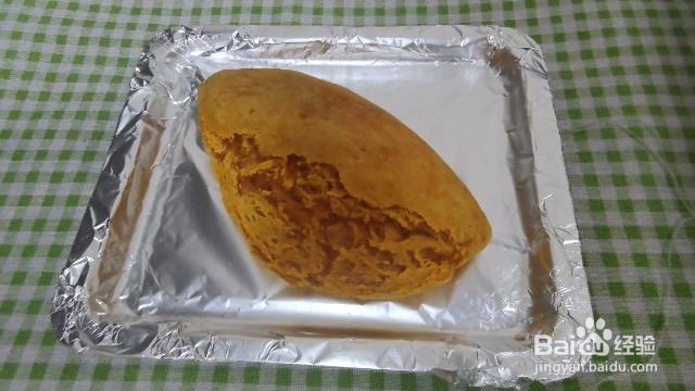 烤南瓜糯米面包