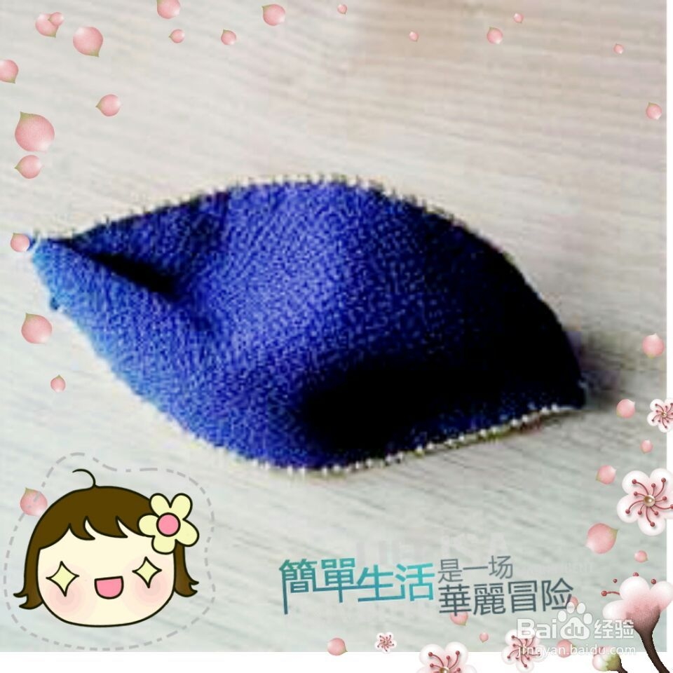 手工发夹~~毛呢蝴蝶结