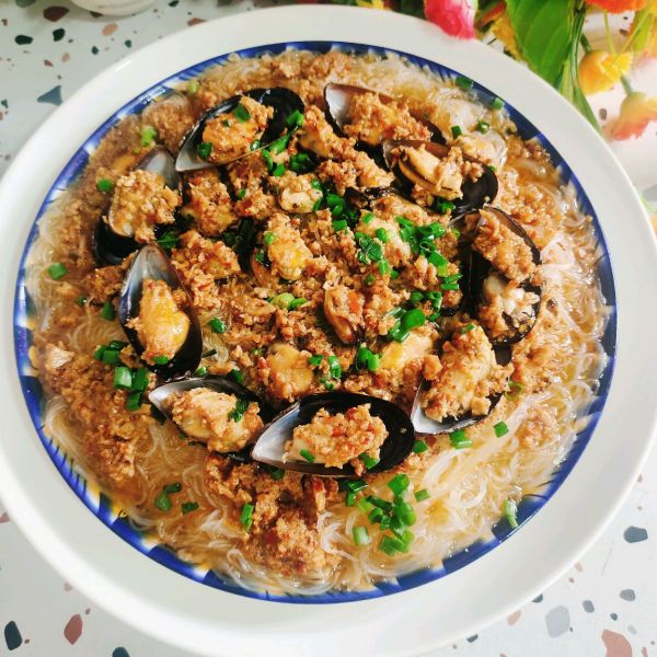 蒜蓉粉丝蒸智利贻贝