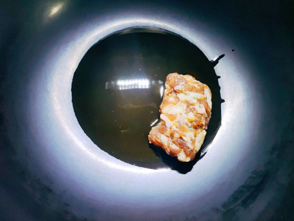 肉沫粉丝鸡毛菜