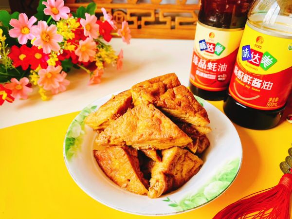 味达美香煎冻豆腐