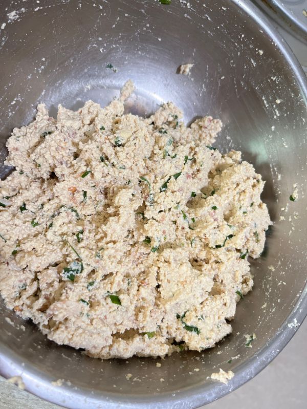 就是豆腐丸子啦