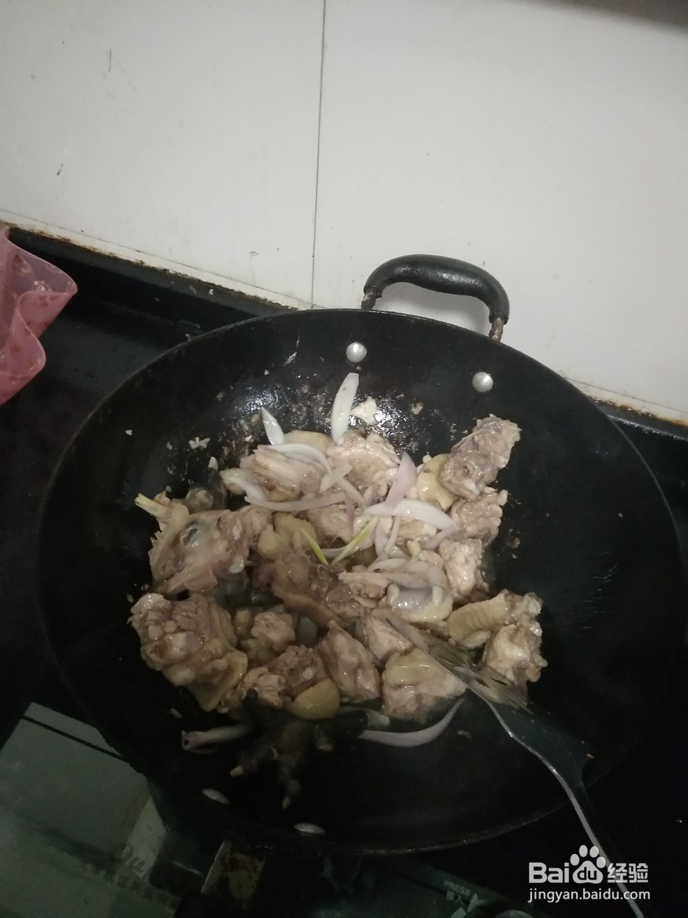 红薯炖仔鸡块