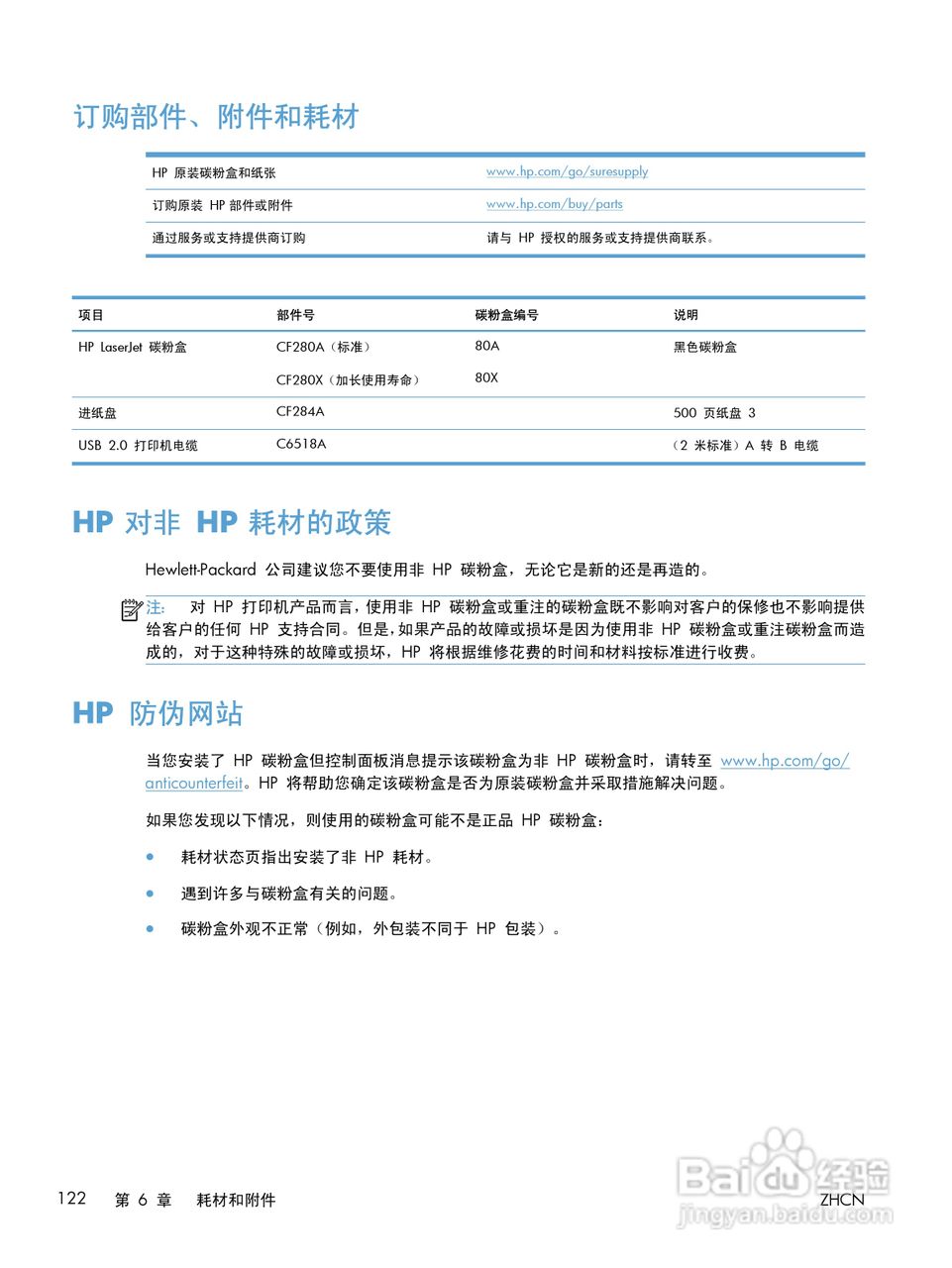 惠普 LASERJET PRO 400一体机说明书:[14]