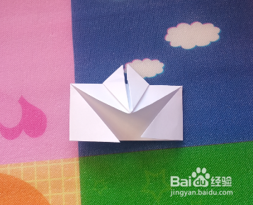手工折纸之喷气式飞机的折法