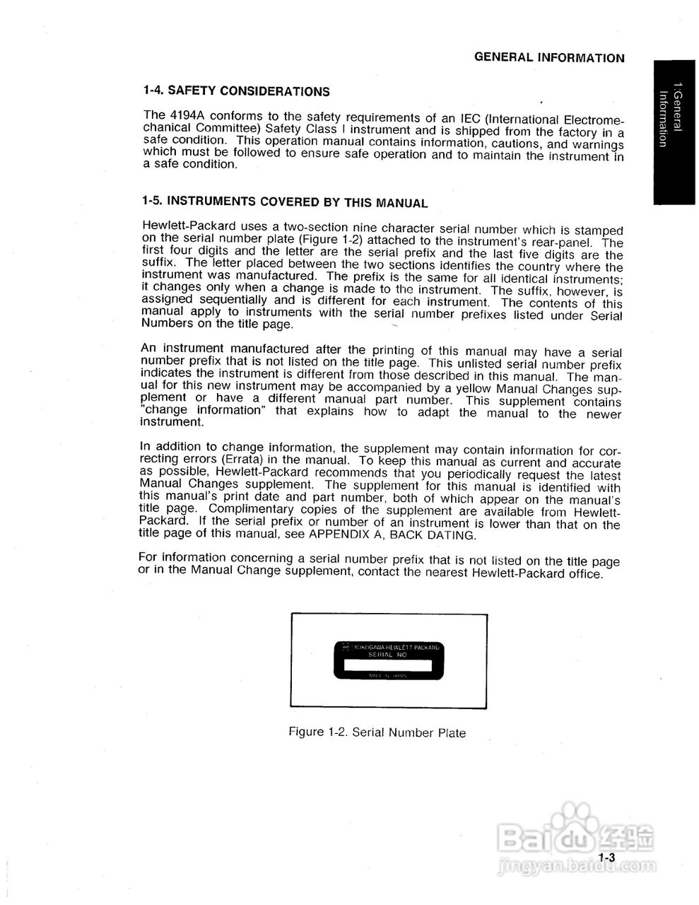 HP 4194A 电桥用户使用手册:[4]