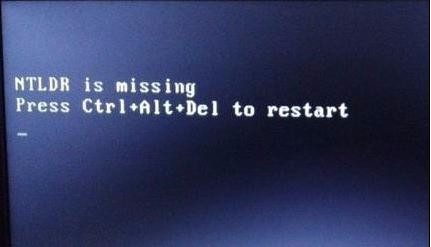 电脑为何提示“NTLDR is missing“