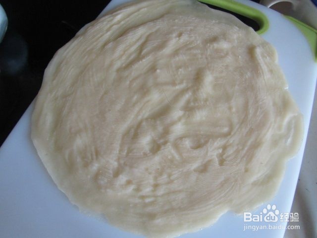 鸡蛋午餐肉卷饼