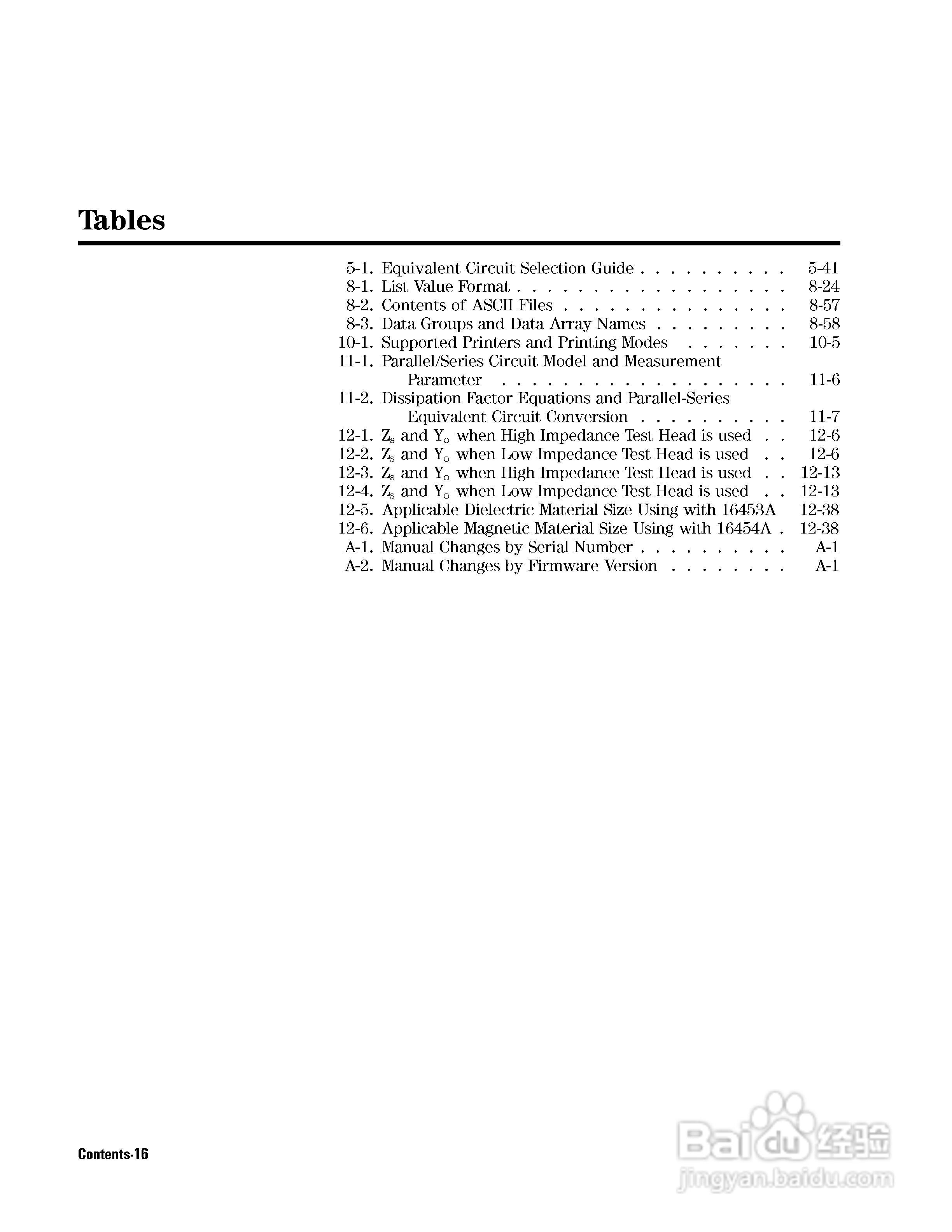 HP4291B分析仪说明书:[4]
