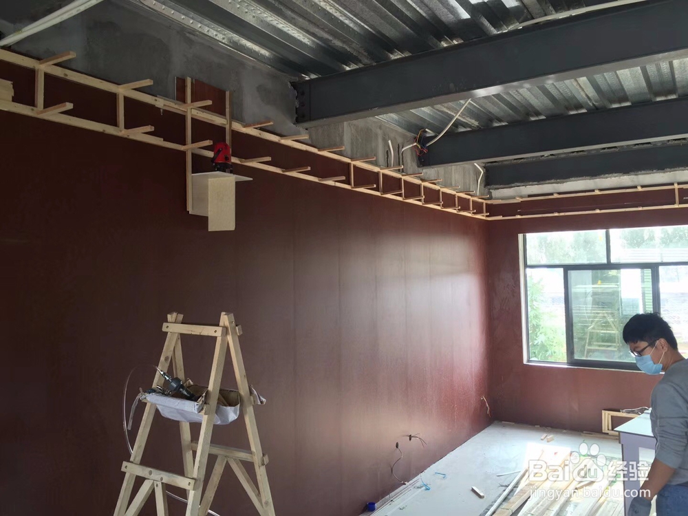 护墙板切角部分如何安装