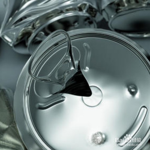 易拉罐环掉了怎么打开可乐