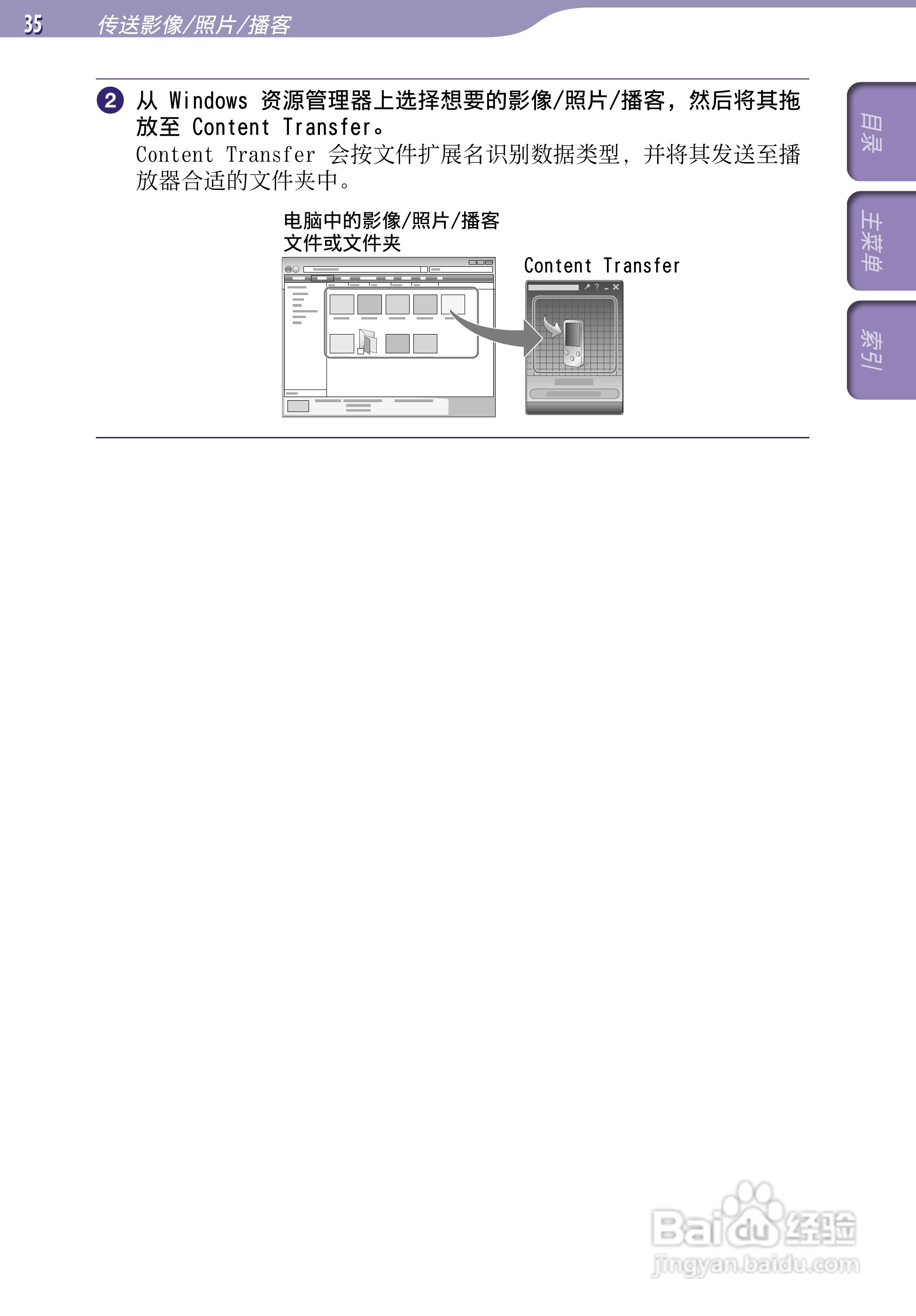 索尼NWZ-A845 MP4播放器使用说明书:[4]