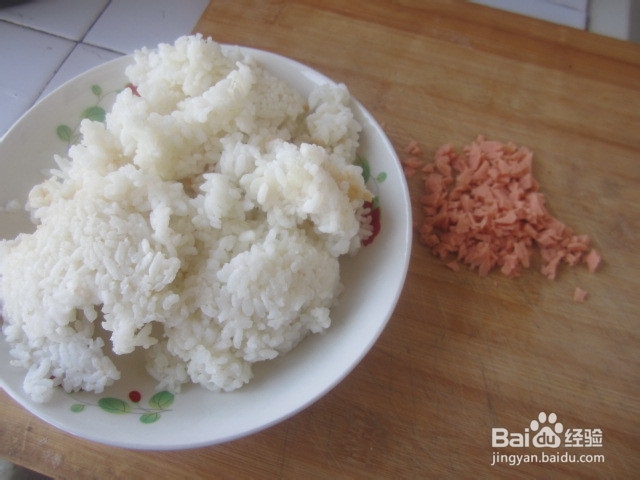 香肠炒米饭真好吃