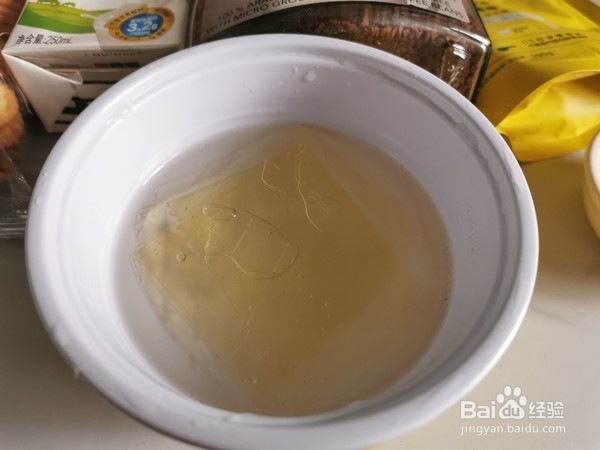 圣诞驯鹿咖啡慕斯