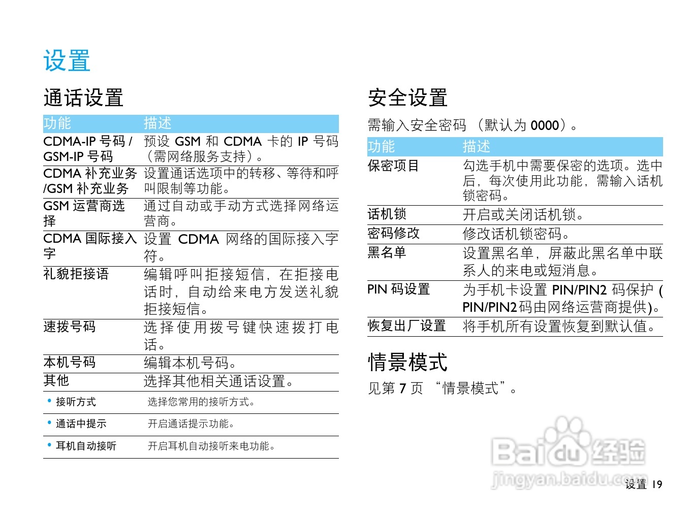 飞利浦D613手机使用说明书:[2]
