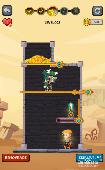 Tap Litter Fighter的LEVEL 023如何过关