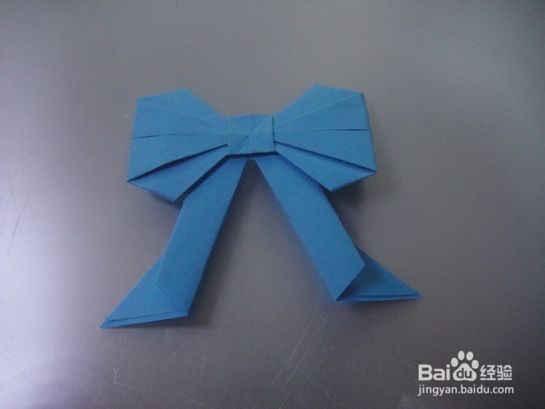 如何折蝴蝶结?