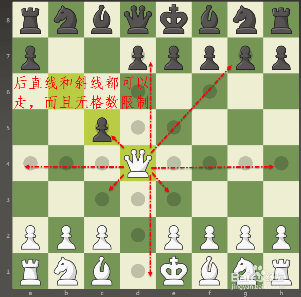 国际象棋入门实用教程之走子规则