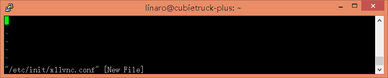 Cubietruck Plus开发板020x11vnc随机启动设置