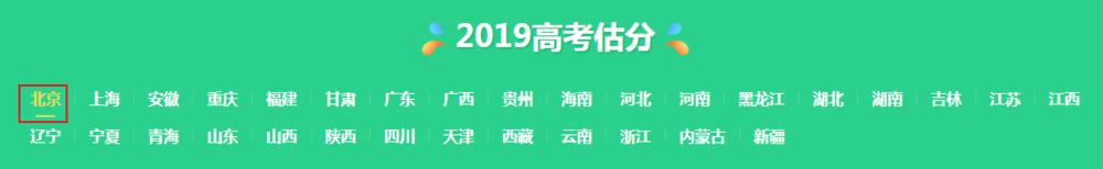 2019年高考查分估分系统