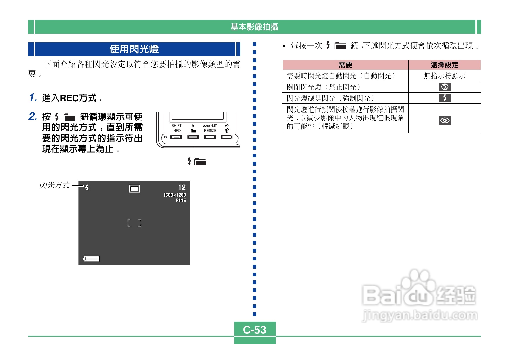 卡西欧QV-2400UX说码相机使用说明书:[6]