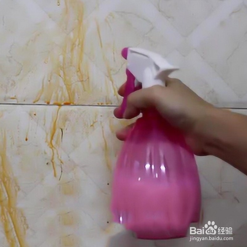 清洗瓷砖顽固污垢