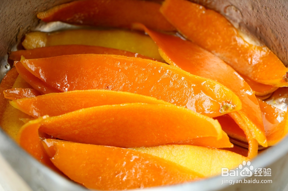 橙子皮的妙用，简单几步变成小零食，润肺止咳