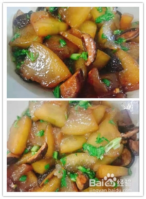 香菇烧冬瓜的攻略