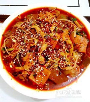 家常下饭毛血旺