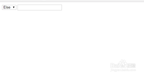 如何让select选中某一项后弹出一个文本供输入框