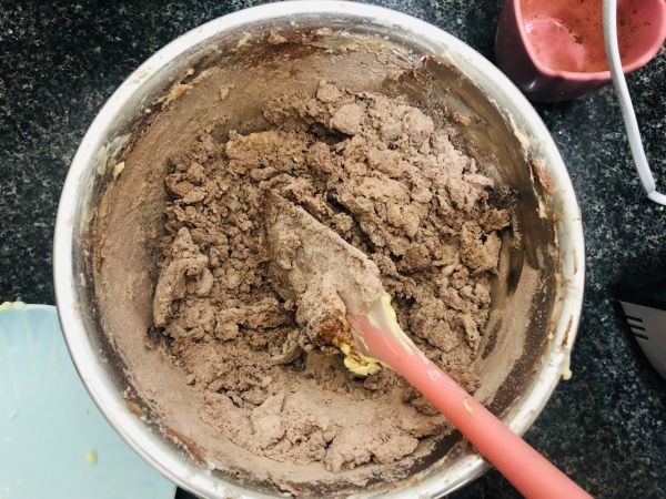 巧克力爆浆蓝莓曲奇