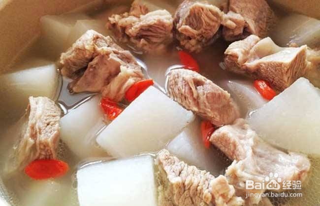 羊肉炖萝卜汤的制作方法