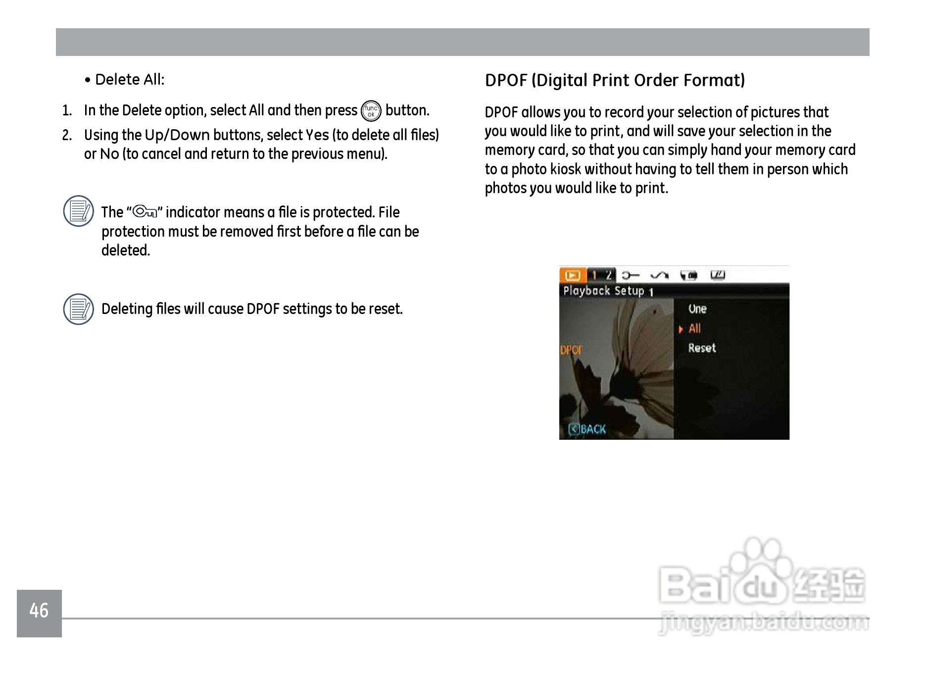 GE通用C1033数码相机说明书:[5]