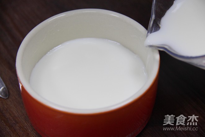 红豆双皮奶的做法