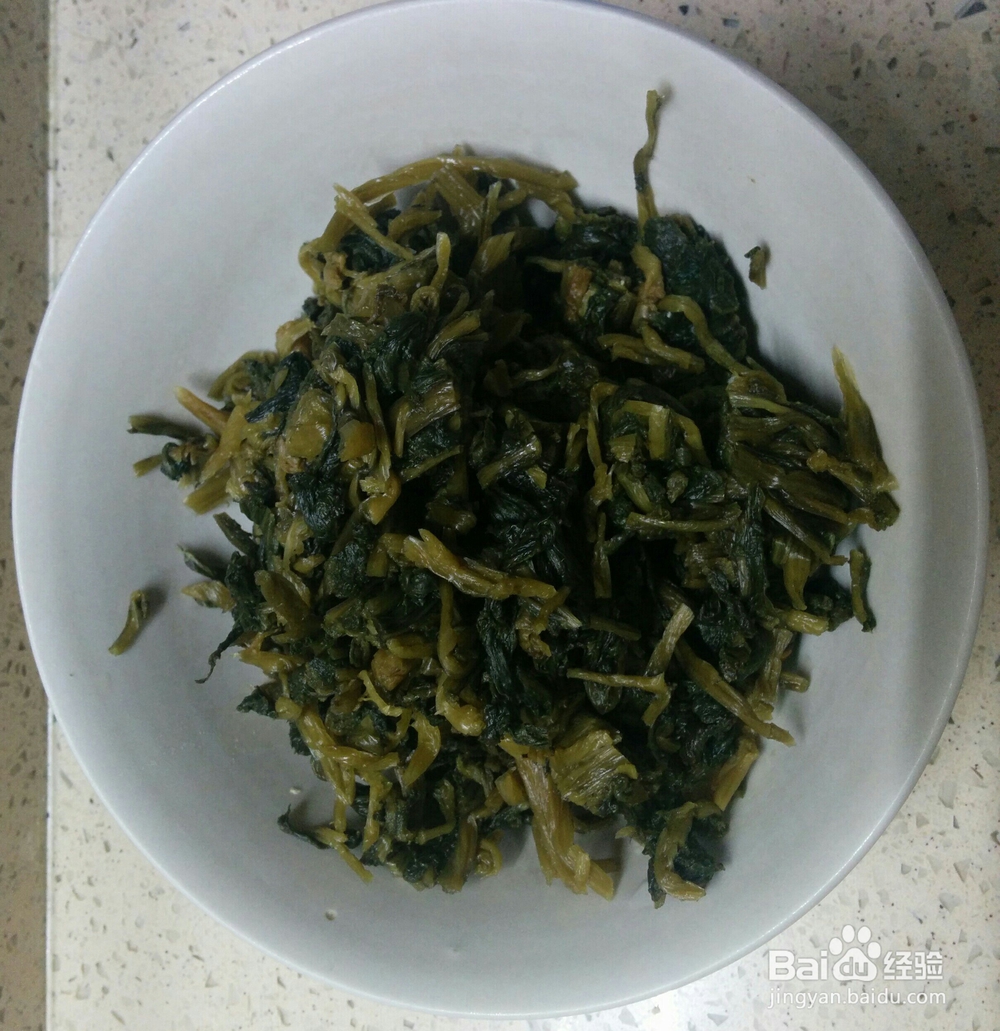 挑战自制力的雪里蕻冻豆腐