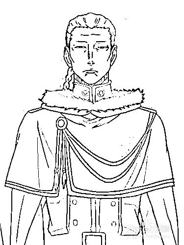 简笔画-如何画Q版人物黑色五叶草席兰的简笔画