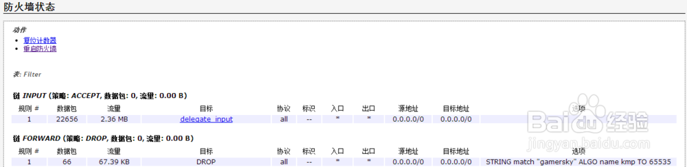 openwrt路由器使用iptables进行域名过滤