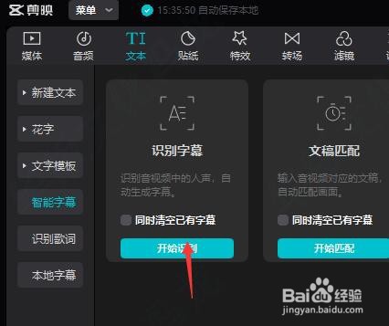 怎样在剪映专业版中添加字幕