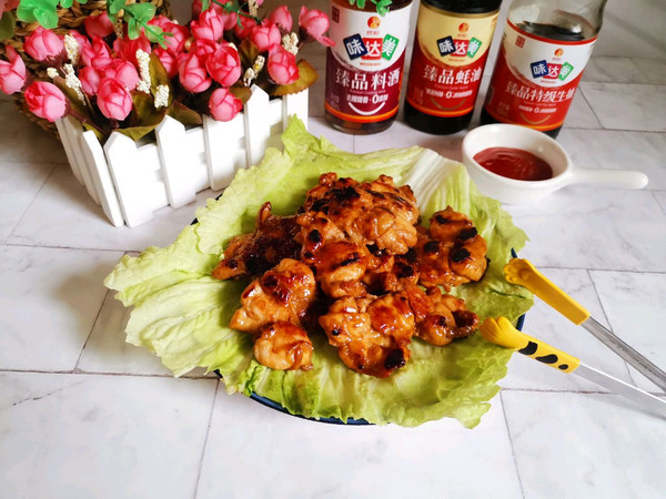 香煎脆皮鸡腿肉