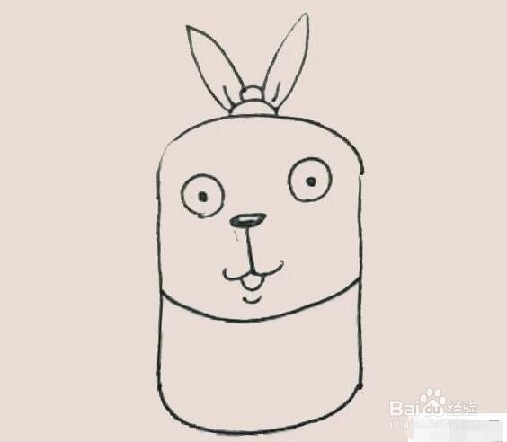 伴儿成长简笔画系列-怎样画越狱兔简笔画