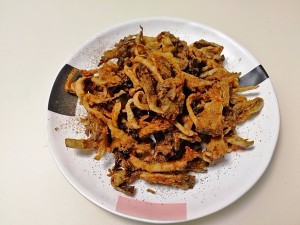 怎么自制美味的干炸平菇