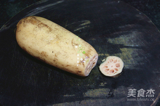 凉拌香辣藕片