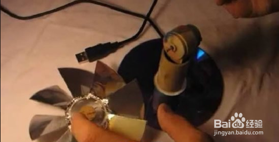 自制USB供电的小风扇 USB风扇DIY制作教程