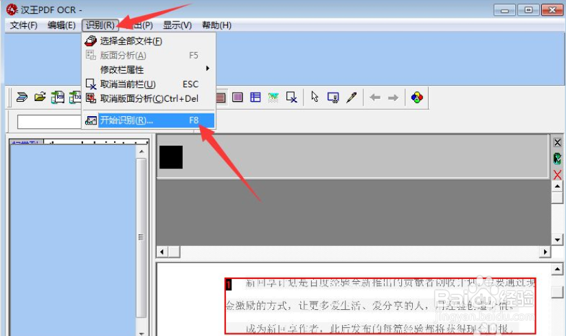 如何识别PDF文件中的文字