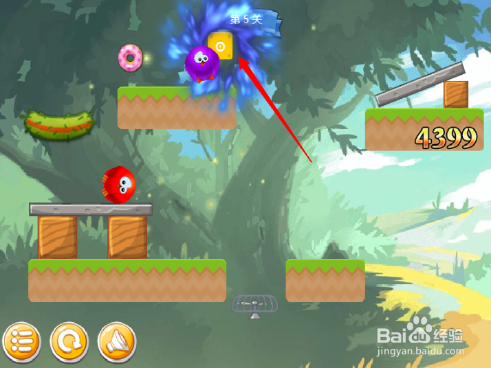 小游戏泡泡鸟历险记2第5关