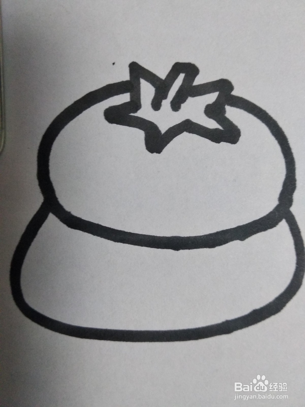 柿子简笔画怎么画?