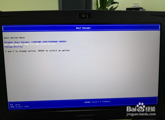 雷神笔记本系统设置及安装