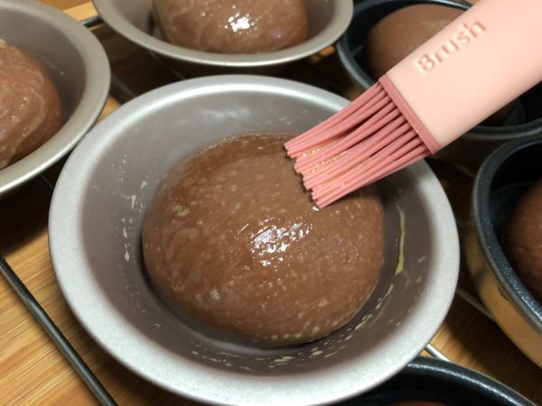 卡仕达酱巧克力可可面包