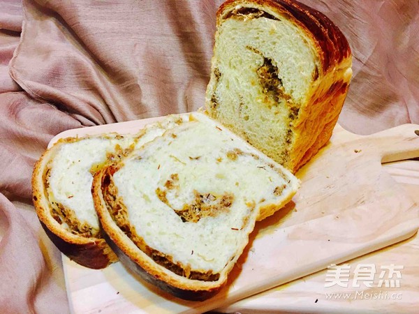 肉松吐司的做法