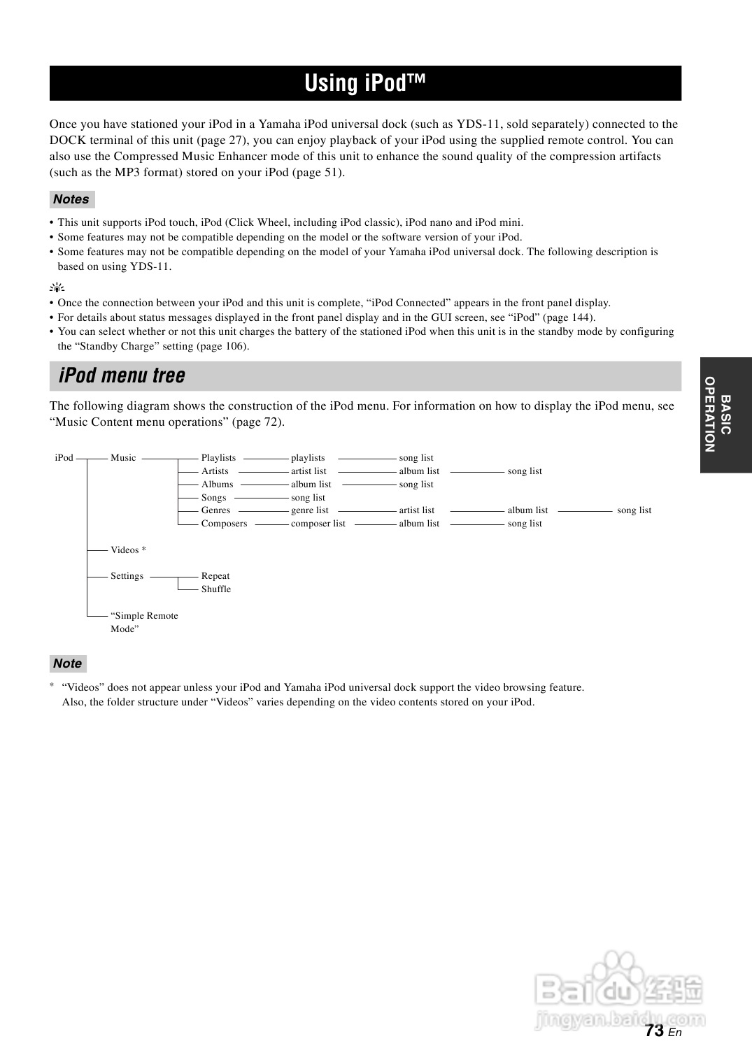 YAMAHA RX-Z7扩音机说明书:[4]